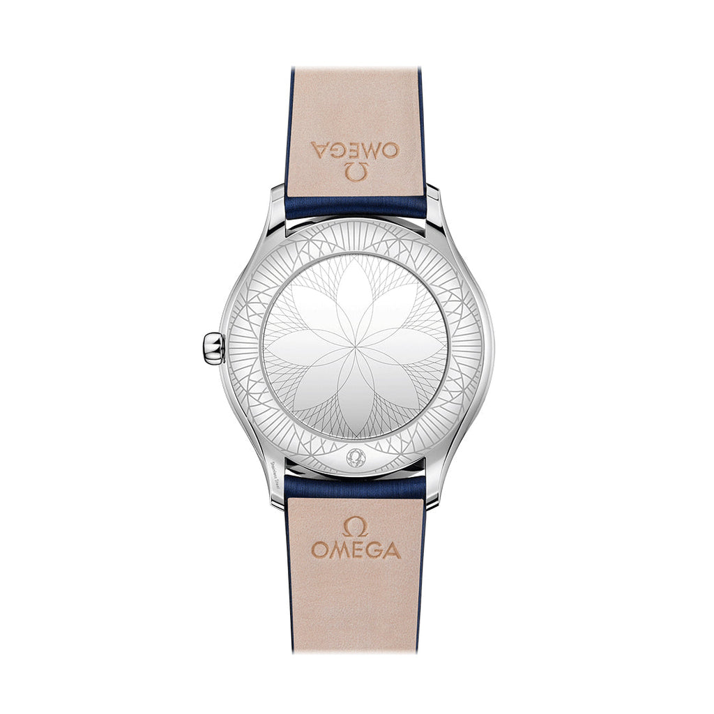 OMG De Ville Trésor Quartz 36mm with Blue Strap