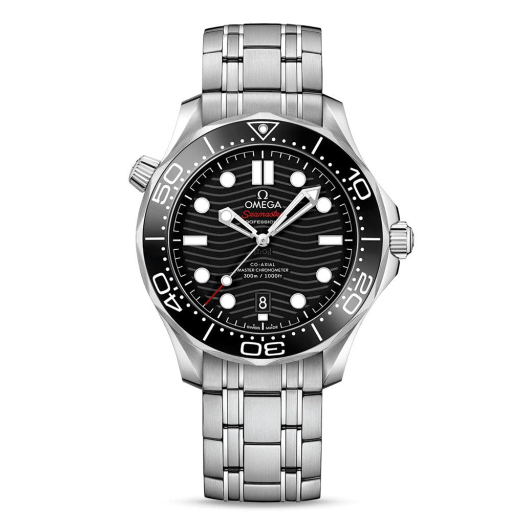 OMG Seamaster Diver 300m Co-Axial Master Chronometer 42mm with Black Dial