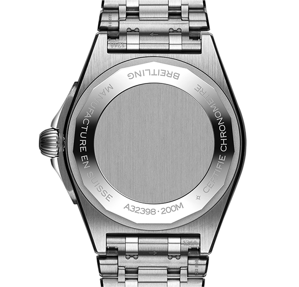 BRT Chronomat 40mm GMT Watch with White Dial