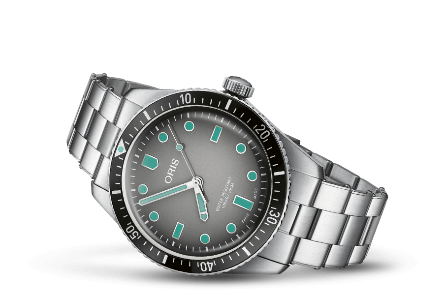 ORS Divers Sixty-Five Watch with Grey Dial, 40mm