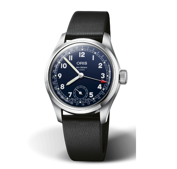 ORS Big Crown Pointer Date Calibre 403 Watch with Black Strap