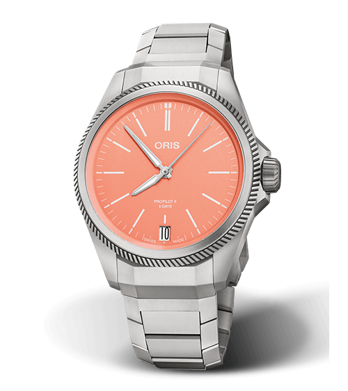 ORS ProPilot X Calibre 400 Watch with Salmon Dial
