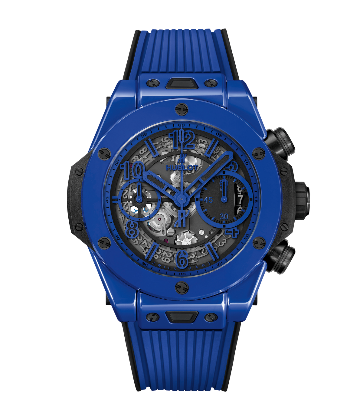 Hublot Big Bang Unico Blue Magic, 42mm with Rubber Strap