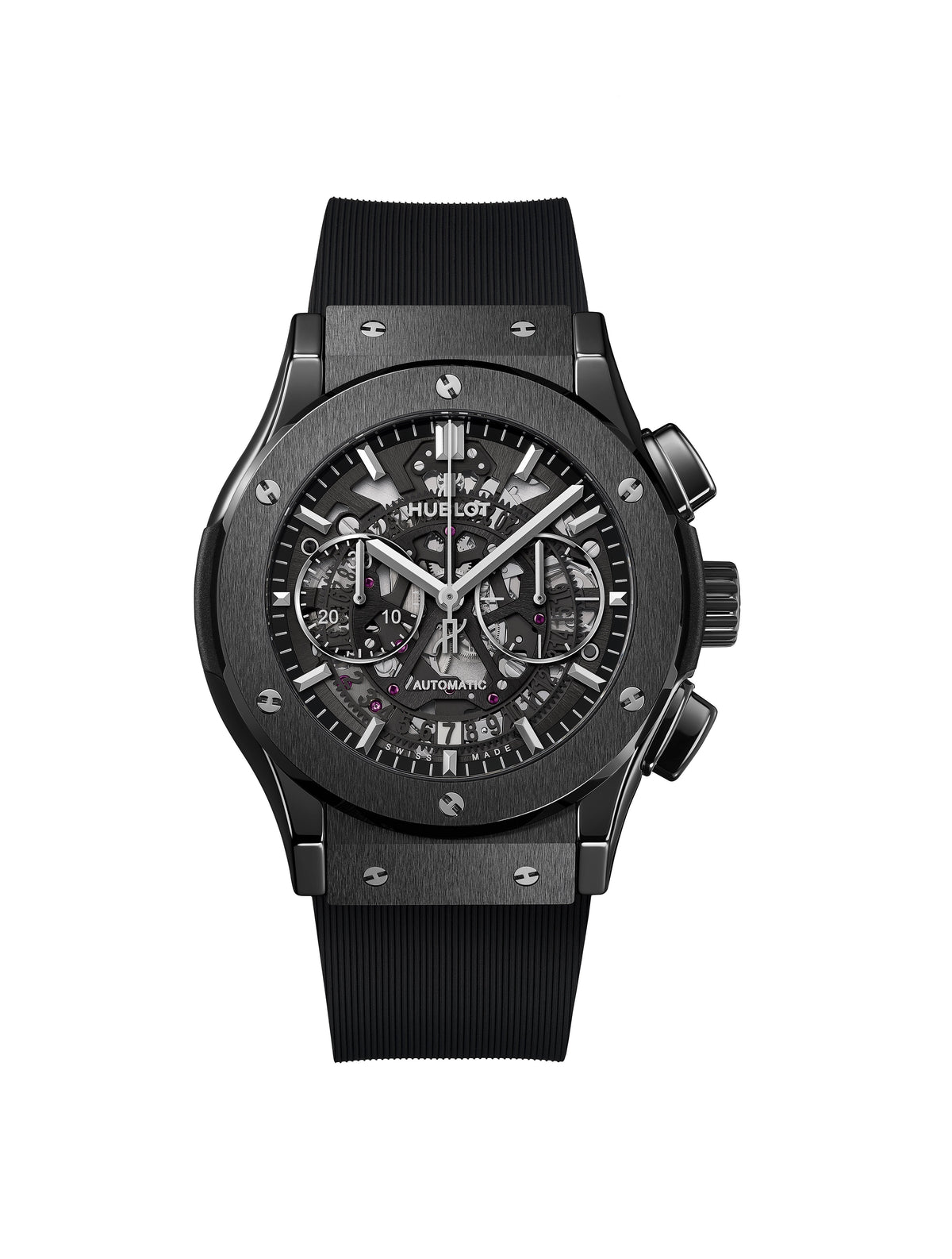 Hublot Classic Fusion Aerofusion Black Magic, 45mm with Skeleton Dial