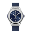 Hublot Classic Fusion Titanium Blue, 38mm with Blue Dial
