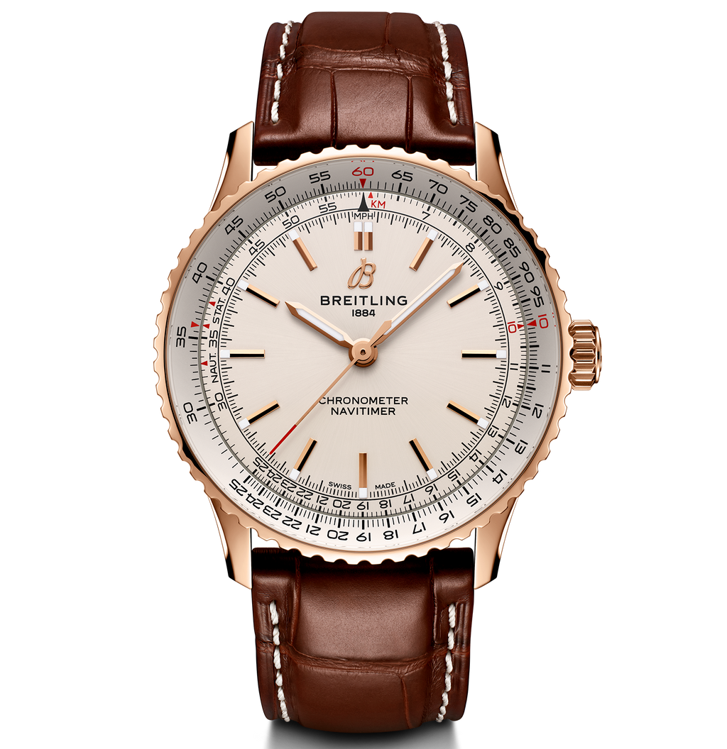 BRT Navitimer Automatic 41 Watch with Ivory Dial