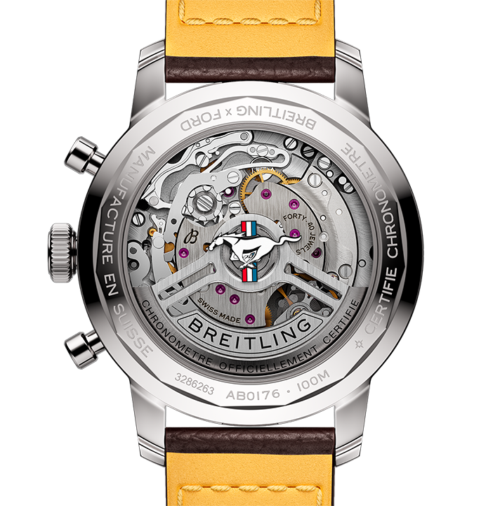BRT Top Time B01 Ford Mustang 41mm Watch with Green Dial