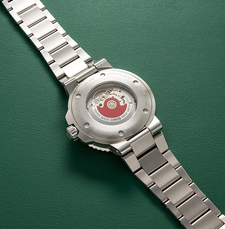 ORS X Bracenet Watch with Green Dial, 36.5mm