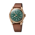 ORS Big Crown Pointer Date 80th Anniversary Edition Watch with Green Dial and Leather Watch