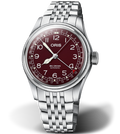 ORS Big Crown Pointer Date Watch with Red Dial, 40mm