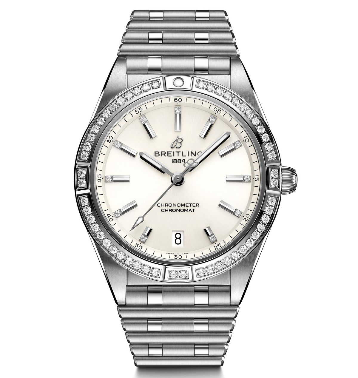 BRT Chronomat Automatic 36 with Diamond Bezel