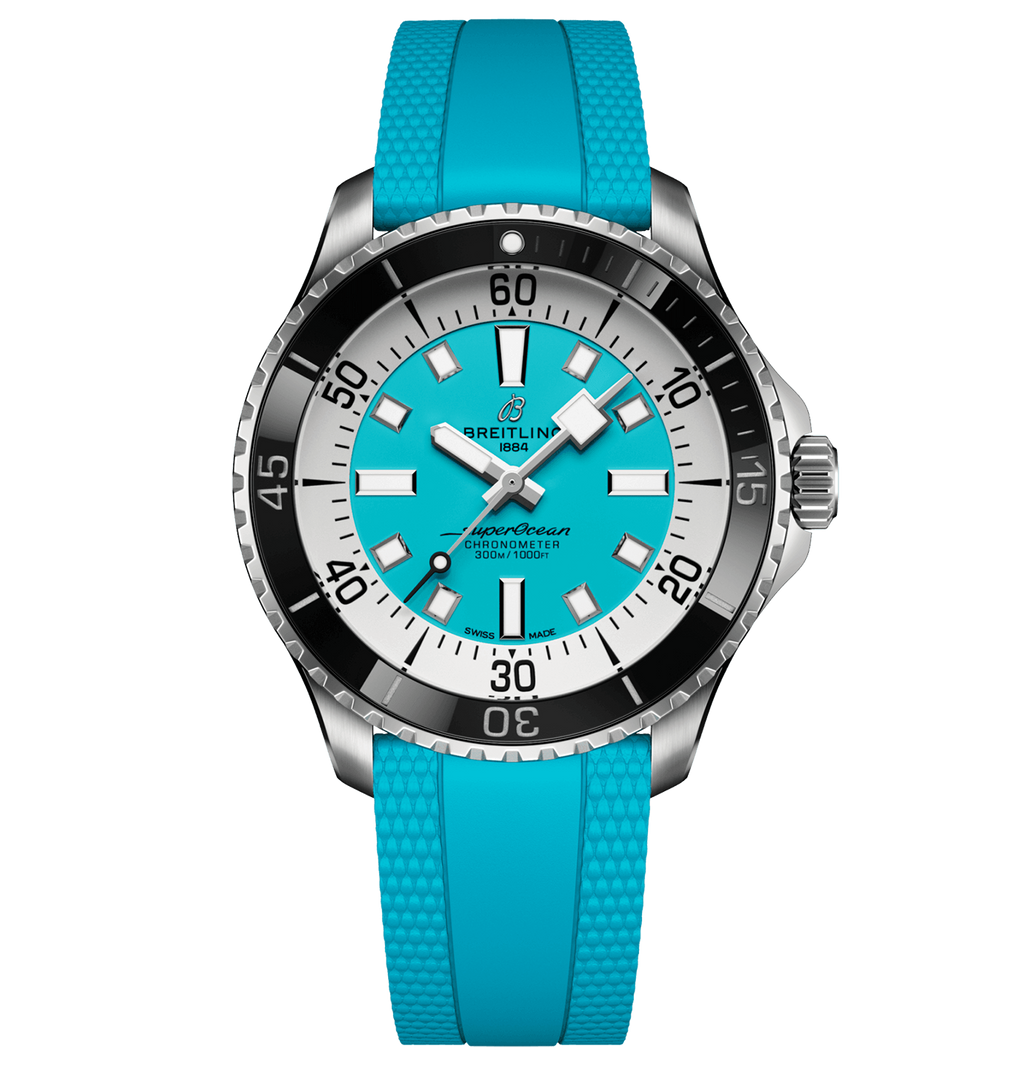 BRT Superocean Automatic 44 Watch with Turquoise Dial