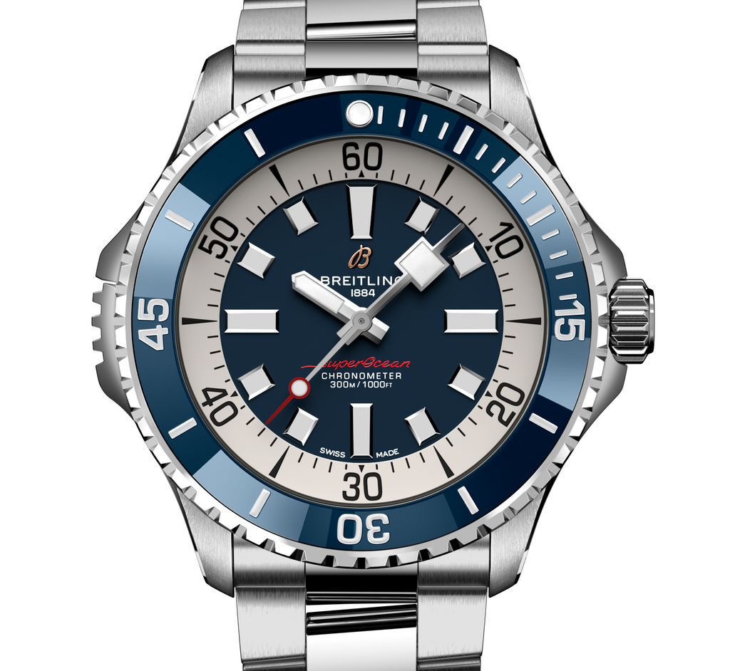 BRT Superocean Blue Watch, 46mm