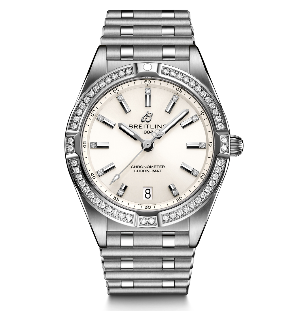 BRT Chronomat 32 with Diamond Bezel