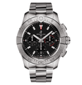 BRT Avenger B01 Chronograph 44 Watch with Stainless Steel Bracelet