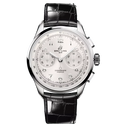 BRT Premier B09 Chronograph 40 Watch with White Dial