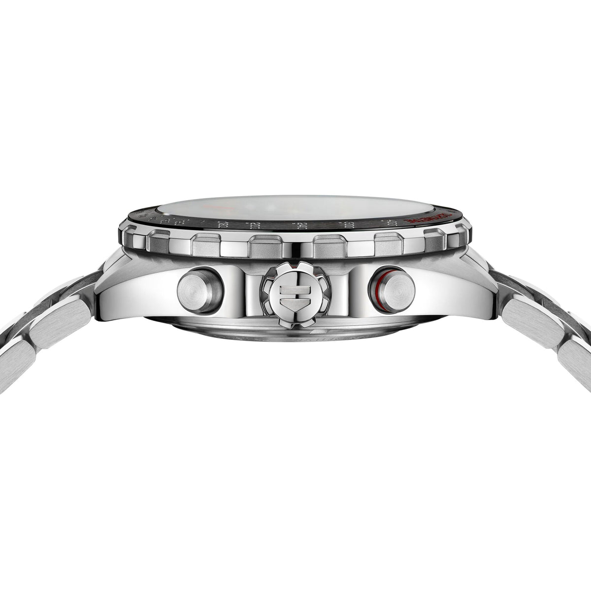 TGHR Formula 1 Men's Calibre 16 Chronograph Anthracite Dial Watch with Ceramic Bezel