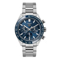 TGHR Carrera Men's Automatic Sports Chronograph 44mm Blue Dial Watch