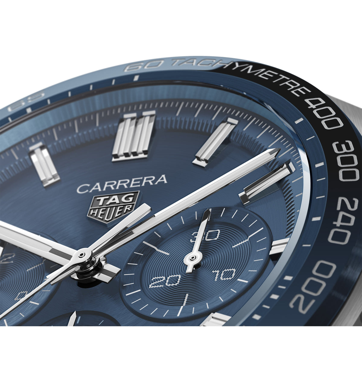 TGHR Men's Carrera Automatic Chronograph Blue Dial Watch