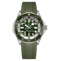 BRT Superocean Automatic 46 Super Diver Watch with Green Camo Dial