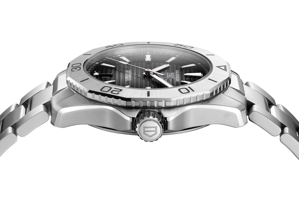 TGHR Aquaracer Professional 200 Date with Black Sunray Dial