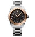 LNGS Spirit Zulu Time 1925, 39mm Watch with Black Dial