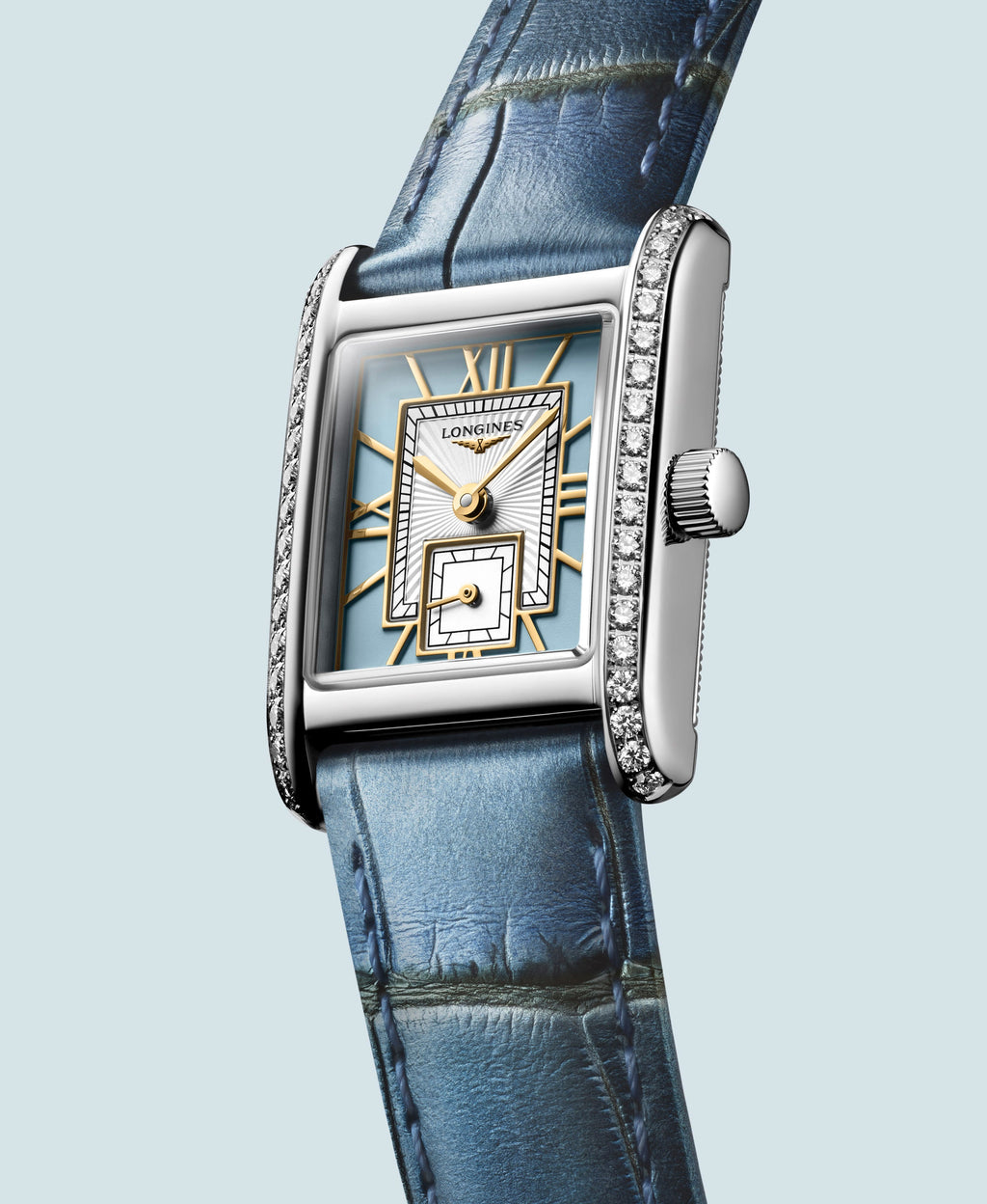 LNGS Mini DolceVita 29mm Watch with Blue Dial