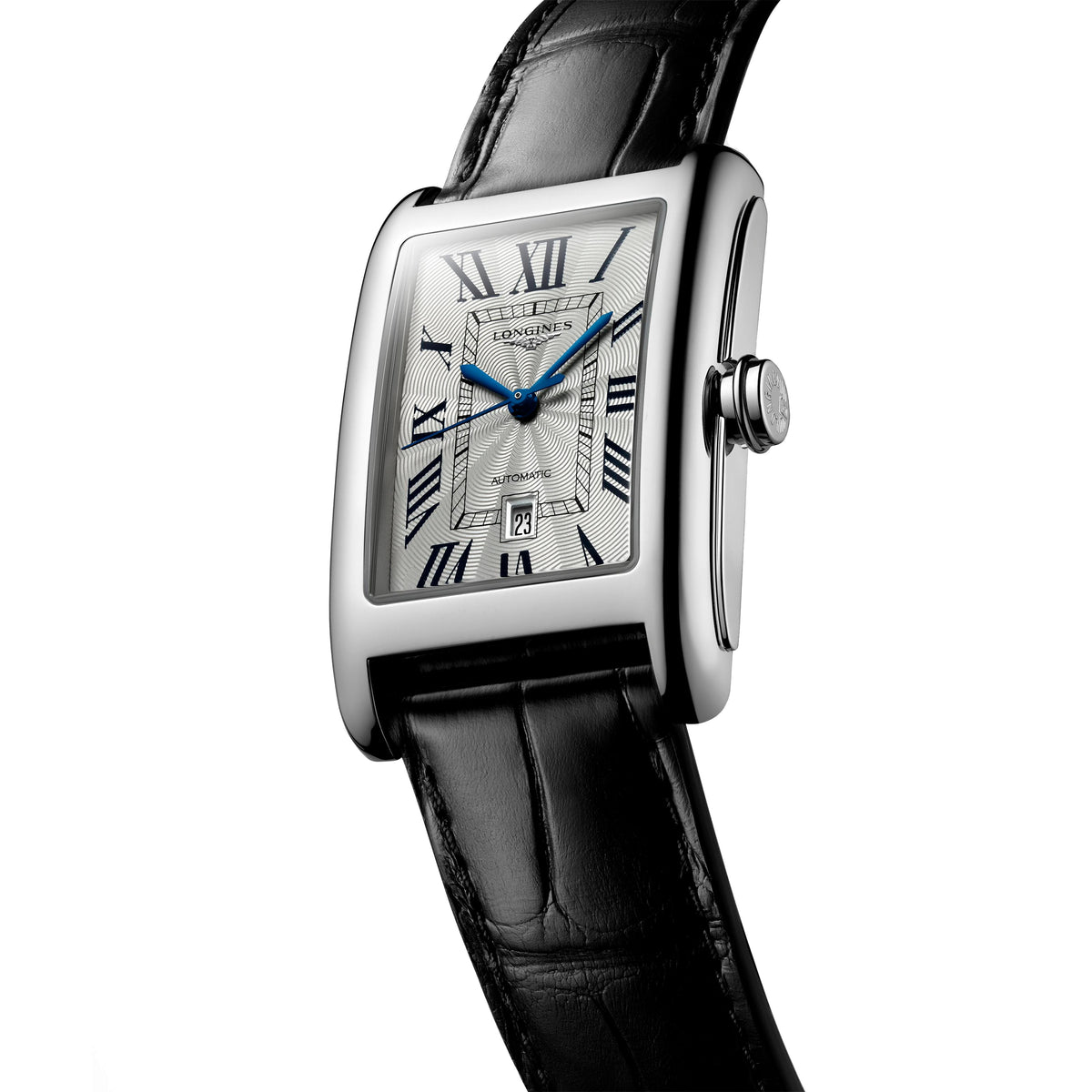 LNGS DolceVita Collection 27mm Gent's Watch on Black Leather Strap