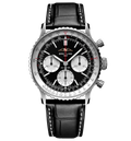 BRT Navitimer B01 Chronograph 41 Watch with Black Dial