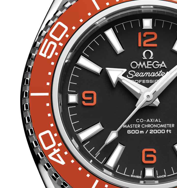 OMG Seamaster Planet Ocean 600m, 42mm with Stainless Steel Bracelet