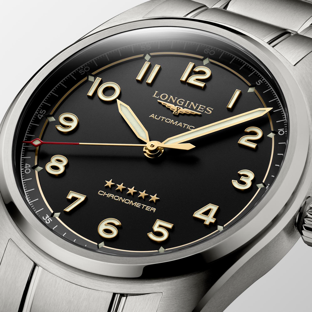 LNGS Spirit 42mm Watch with Titanium Bracelet