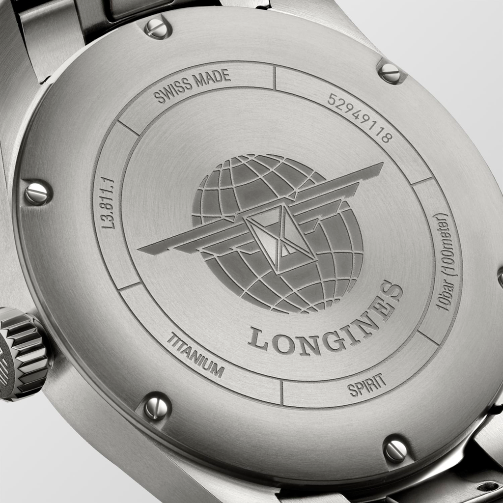 LNGS Spirit 42mm Watch with Titanium Bracelet
