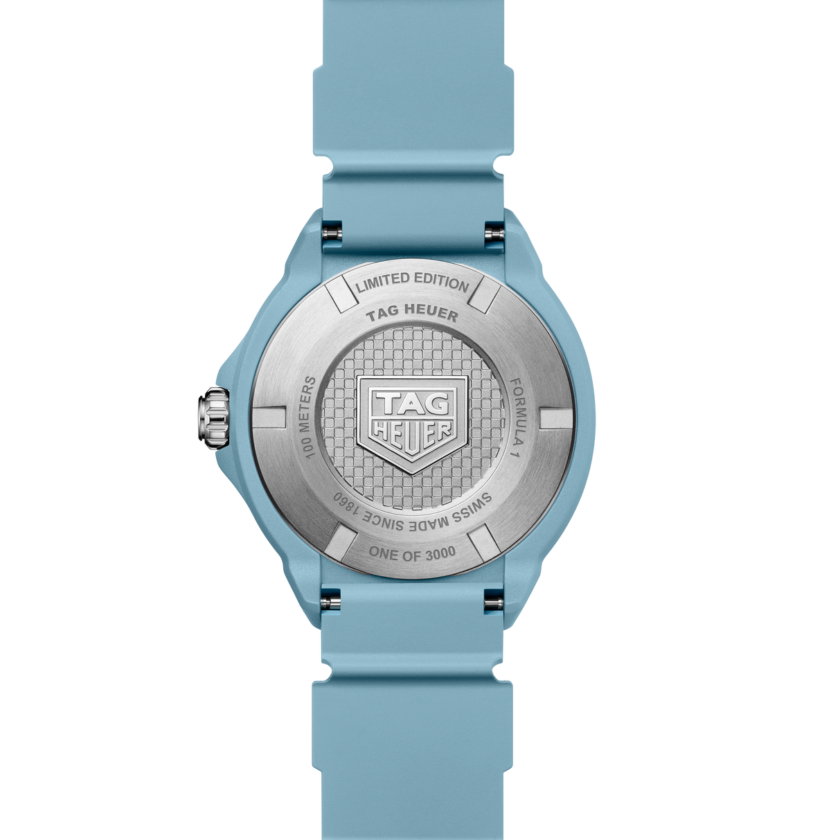 TGHR Formula 1 Solargraph Watch with Light Blue Dial, Limited Edition