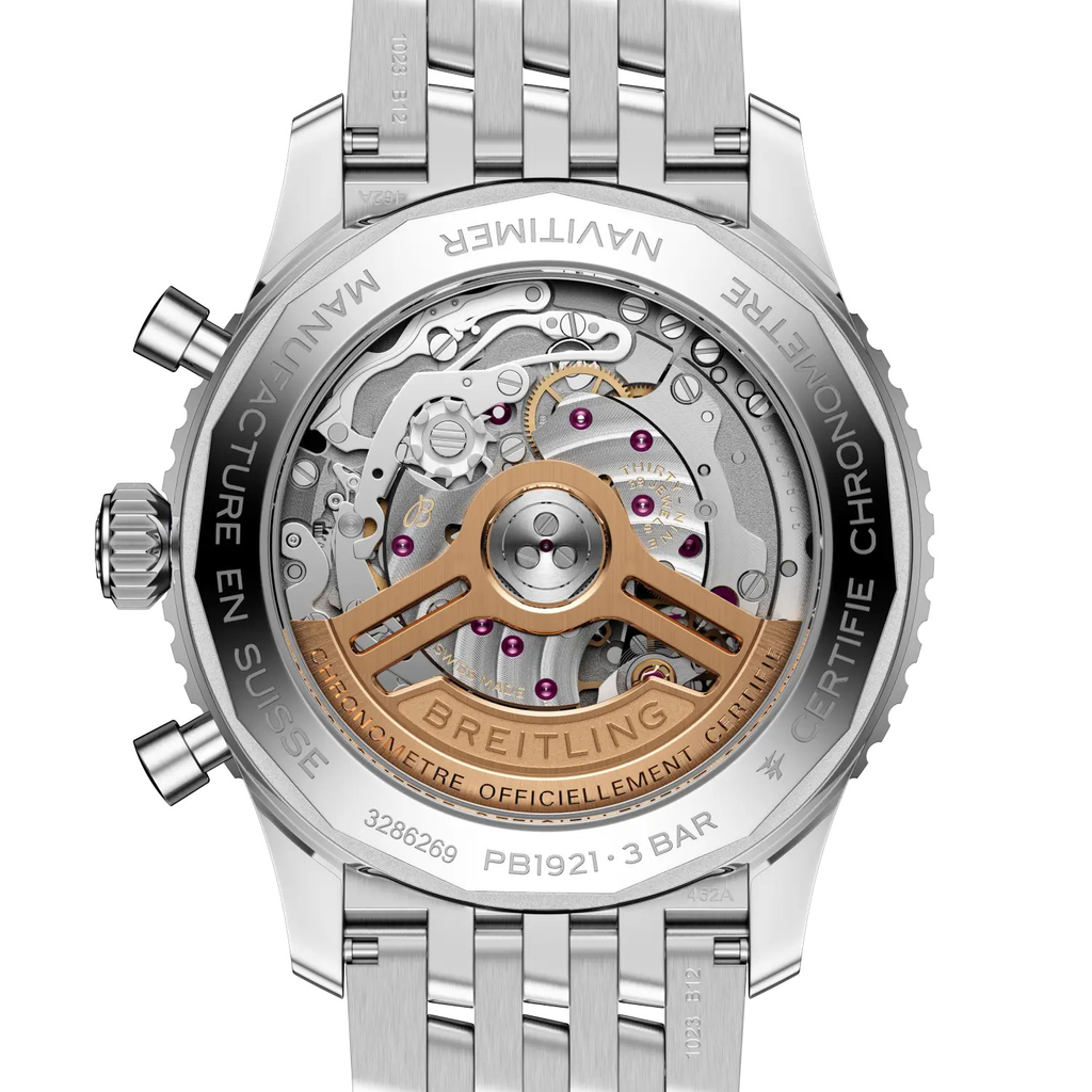 BRT Navitimer B19 Chronograph 43 Perpetual Calendar Watch with Anthracite Dial