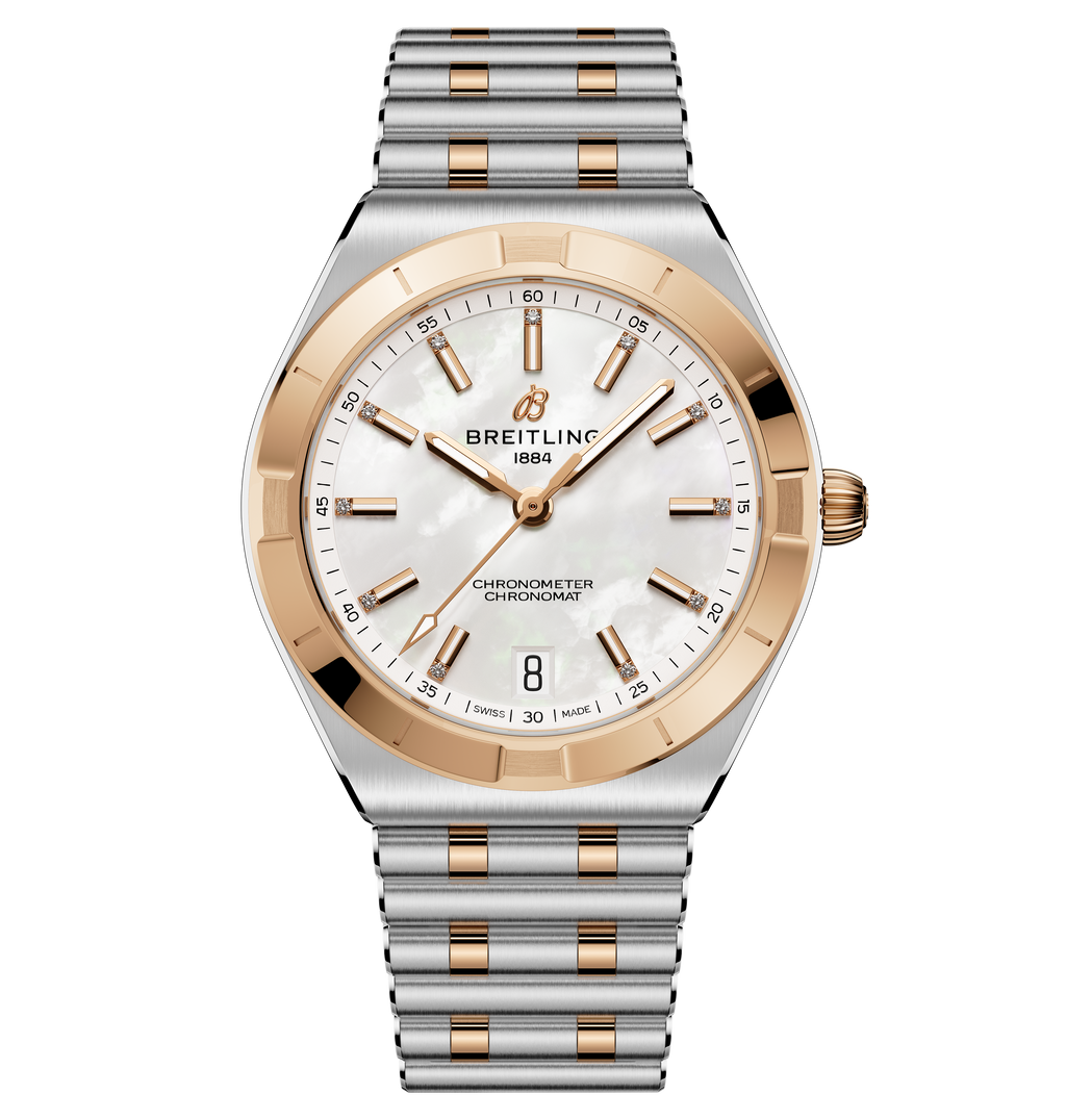 BRT Chronomat Automatic 36 Watch with Mixed Metals Bracelet