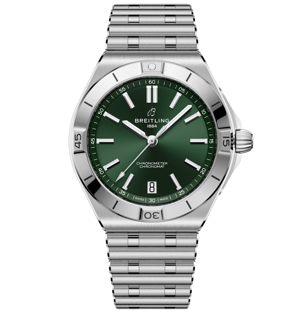 BRT Chronomat B31 Automatic 40 Watch with Green Dial
