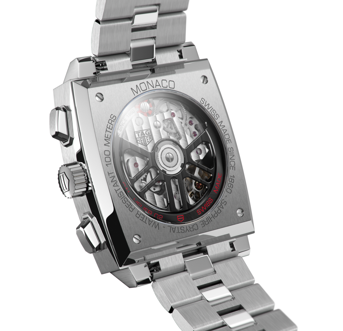 TGHR Monaco Chronograph Watch with Blue Dial