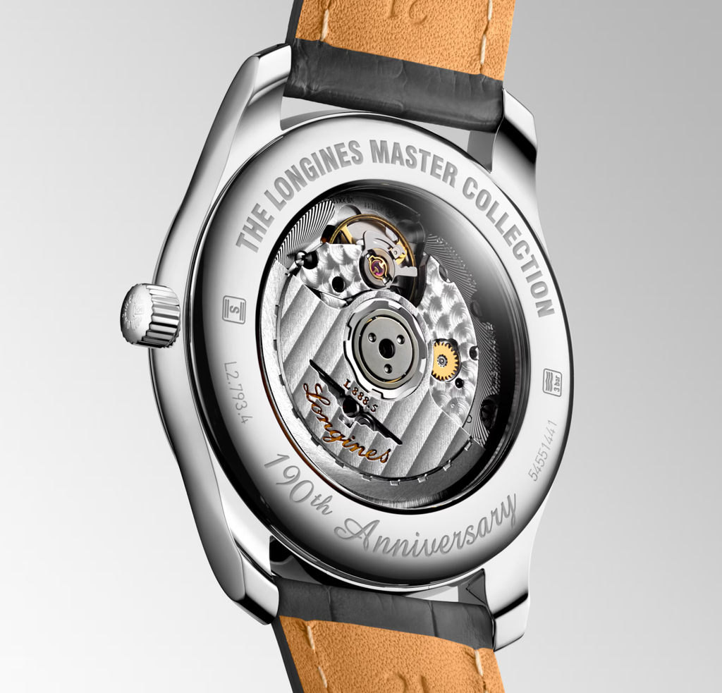 LNGS Master 40mm Watch with Silver Dial