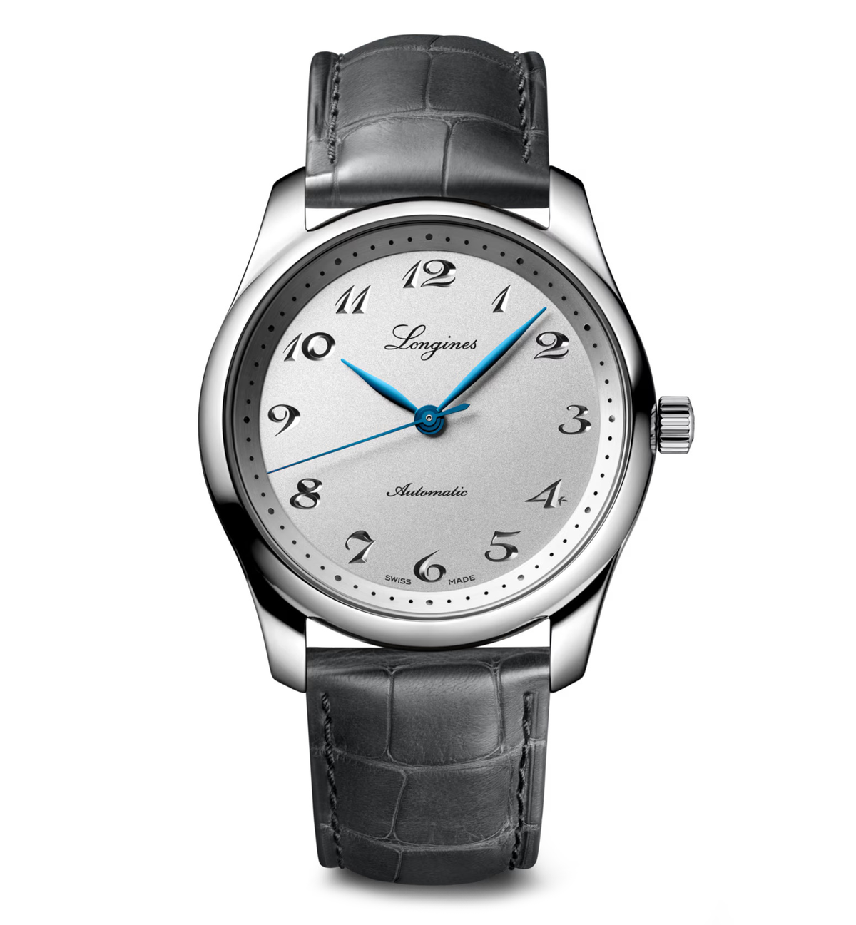 LNGS Master 40mm Watch with Silver Dial