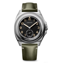 LNGS Pilot Majetek 43mm Watch with Green Leather Strap