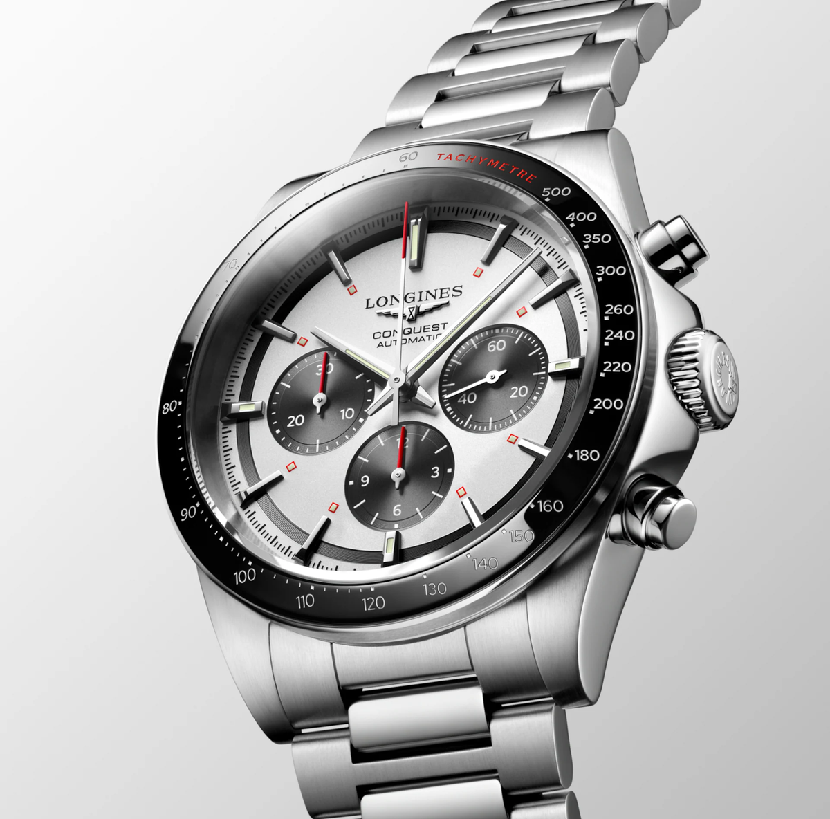 LNGS Conquest 42mm Watch with Panda Dial