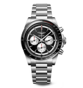 LNGS Conquest 42mm Watch with Black Dial