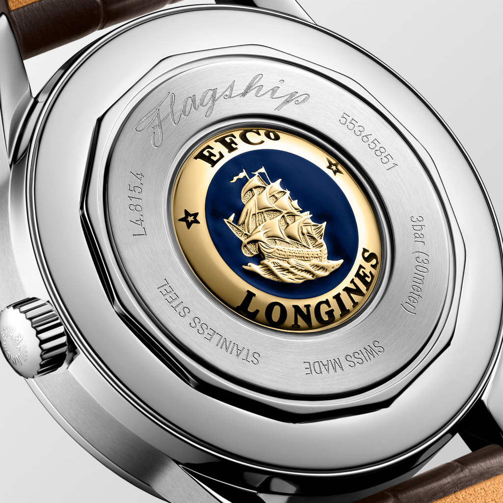 LNGS Flagship Heritage 38.50mm Watch with Silver Dial