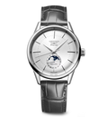 LNGS Flagship Heritage 38.50mm Watch with Black Leather Strap