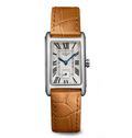 LNGS DolceVita Watch with Beige Leather Strap