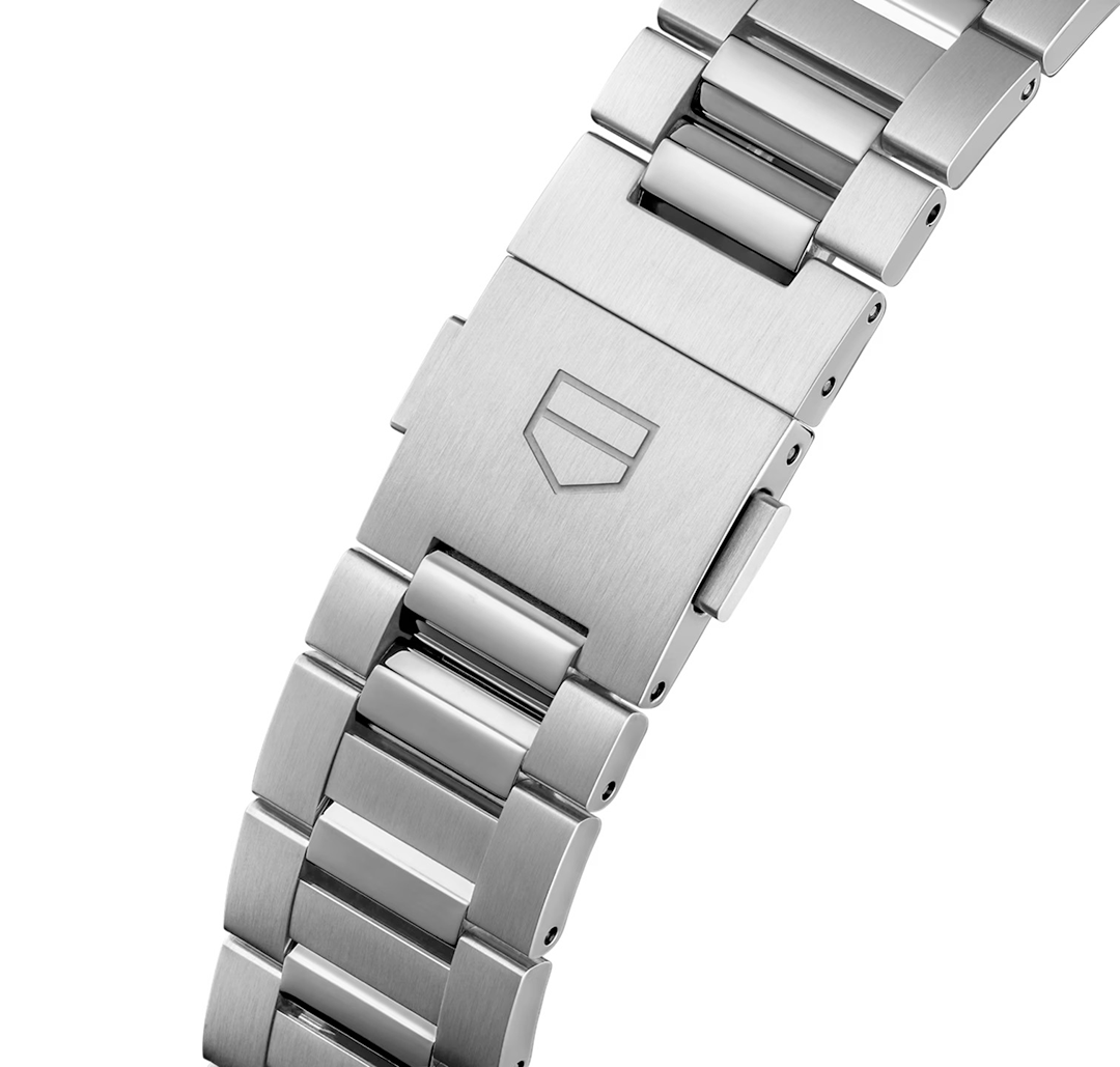 TGHR Carrera Chronograph Watch with Stainless Steel Bracelet