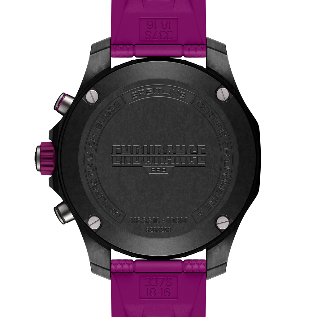 BRT Endurance Pro 38 Watch with Purple Strap