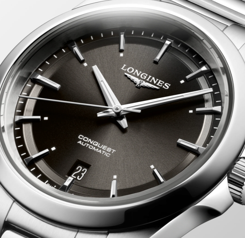 LNGS Conquest 38mm Watch with Black Dial
