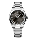 LNGS Conquest 38mm Watch with Black Dial