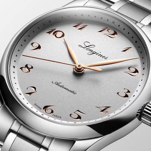 LNGS Master 34mm Watch with Pink Hands